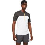 Asics Trail Running Hombre Gris Grafito y Blanco Brillante