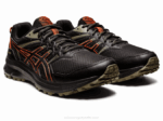 Asics Trail Scout 2 Extra Ancho Tomate Negro Cherry - Image 2