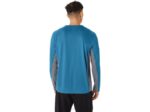 Asics tren de hombre sana manga larga azul hoja de roca - Image 2