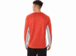 Asics tren de hombre sana manga larga rojo fuego gris piedmont rendimiento y estilo - Image 2