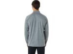 Asics tren hombre sana 1/2 zip gris oscuro estilo y confort - Image 2
