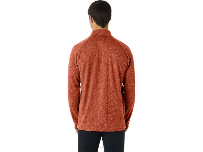 Asics tren hombre sana 1/2 zip latte brezo estilo deportivo - Image 2