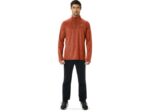 Asics tren hombre sana 1/2 zip latte brezo estilo deportivo - Image 4