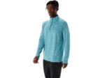 Asics Tren Hombre Sana 1/2 Zip Terciopelo Brezo de Pino - Image 3
