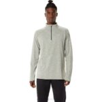 Asics Tren Hombre Sana 1/2 Zip Verde Liquen Confortable y Estiloso