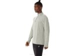Asics Tren Hombre Sana 1/2 Zip Verde Liquen Confortable y Estiloso - Image 3