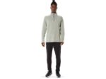 Asics Tren Hombre Sana 1/2 Zip Verde Liquen Confortable y Estiloso - Image 4