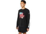 Asics tripulación bos hombres rendimiento negro estilo y comodidad - Image 3
