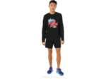 Asics tripulación bos hombres rendimiento negro estilo y comodidad - Image 5