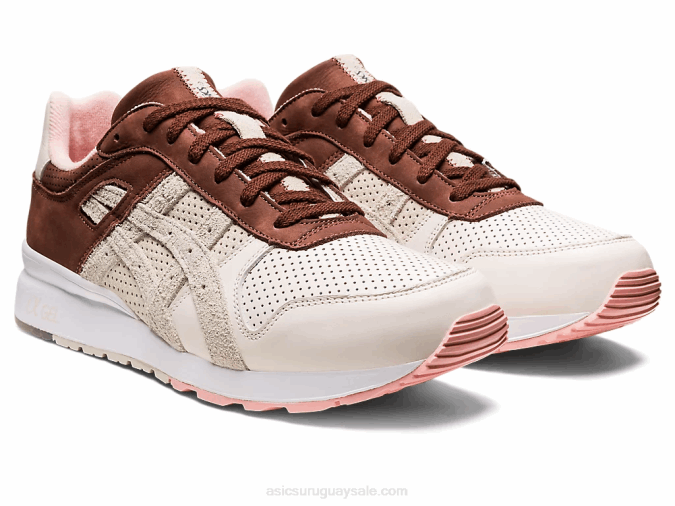 Asics unos pocos x gt-ii zapatillas rubor marrón chocolate cómodas y elegantes - Image 2