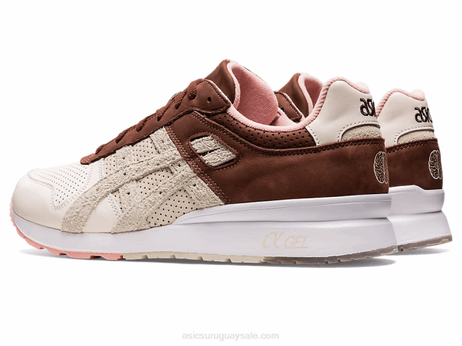 Asics unos pocos x gt-ii zapatillas rubor marrón chocolate cómodas y elegantes - Image 3