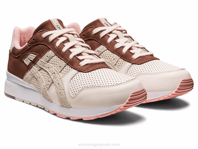 Asics unos pocos x gt-ii zapatillas rubor marrón chocolate cómodas y elegantes - Image 8