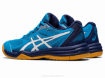 Asics Upcourt 2 Escuela de Grado 5 Azul Blanco - Image 3