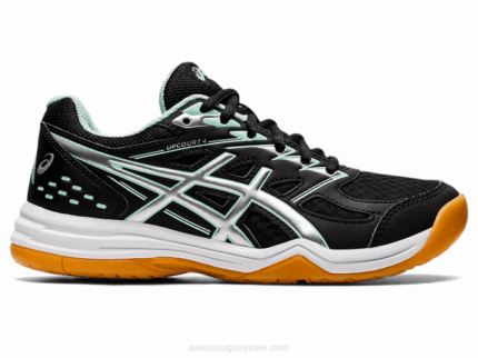 Asics Upcourt 2 Escuela Grado 4 Hielo Negro Fresco