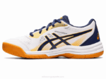 Asics Upcourt 2LVJ4420 Escuela Grado 5 Océano Blanco Profundo - Image 4
