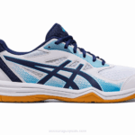 Asics Upcourt 5 Zapatillas Blanco Azul Índigo para Padel