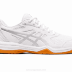 Asics Upcourt 5 Zapatillas Blanco Plata Para Pista