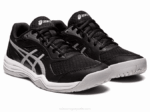 Asics Upcourt 5 Zapatillas Deportivas Negro Plata Destacadas - Image 2