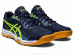 Asics Upcourt 5 Zapatillas Medianoche Verde Peligro para Deportes - Image 2