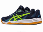 Asics Upcourt 5 Zapatillas Medianoche Verde Peligro para Deportes - Image 3