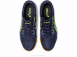 Asics Upcourt 5 Zapatillas Medianoche Verde Peligro para Deportes - Image 6
