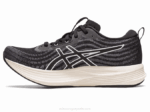 Asics velocidad amplia blanco negro para correr - Image 4