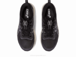 Asics velocidad amplia blanco negro para correr - Image 6