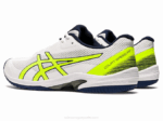 Asics velocidad de corte 2LVJ2054 zapatos seguridad blanco amarillo - Image 3