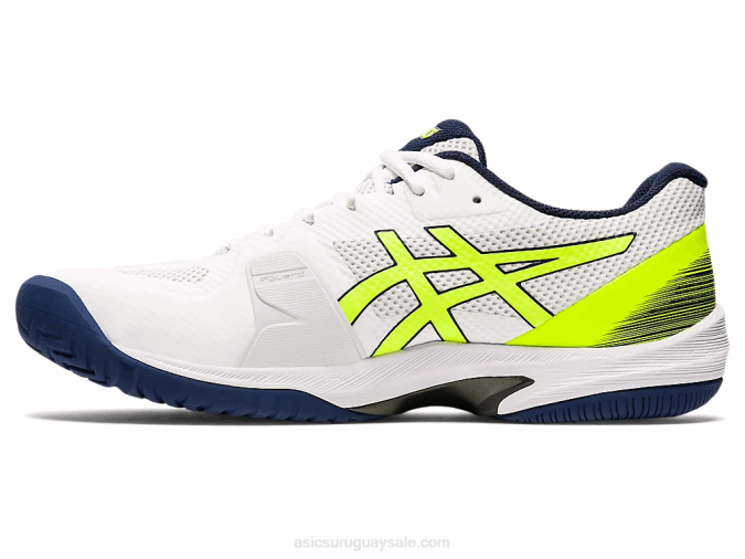 Asics velocidad de corte 2LVJ2054 zapatos seguridad blanco amarillo - Image 4
