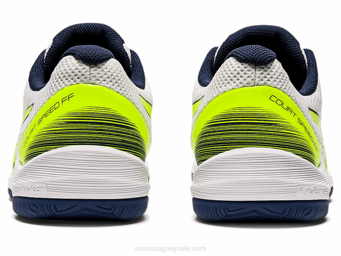 Asics velocidad de corte 2LVJ2054 zapatos seguridad blanco amarillo - Image 5