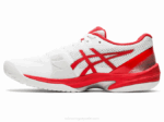 Asics velocidad de corte rojas y blancas para rendimiento - Image 4