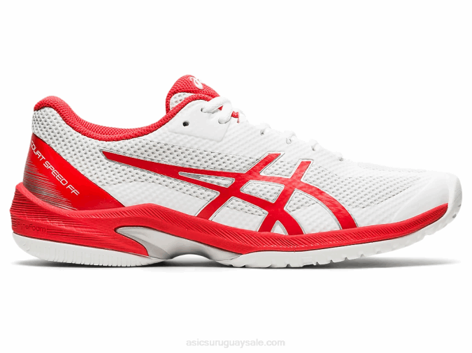 Asics velocidad de corte rojas y blancas para rendimiento - Image 1