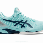 Asics velocidad de solución azul claro y azul índigo