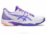 Asics Velocidad de Solución Blanco Amatista Zapatillas Deportivas