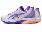 Asics Velocidad de Solución Blanco Amatista Zapatillas Deportivas - Image 3