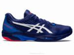 Asics velocidad de solución ff 2 buceo azul y blanco