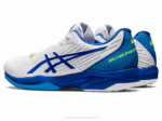Asics velocidad de solución ff 2 zapatillas blancas y azules - Image 3