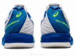Asics velocidad de solución ff 2 zapatillas blancas y azules - Image 5