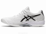 Asics Velocidad de Solución Zapatillas Blancas Negras 2023 - Image 4