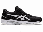 Asics Velocidad de Solución Zapatillas Blanco Negro 2354