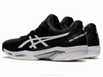 Asics Velocidad de Solución Zapatillas Blanco Negro 2354 - Image 3
