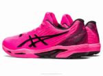 Asics Velocidad de Solución Zapatillas Rosa Intenso Negro - Image 3