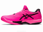Asics Velocidad de Solución Zapatillas Rosa Intenso Negro - Image 4