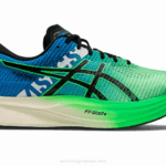 Asics velocidad mágica 2 ekiden negro y hoja nueva