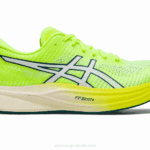 Asics velocidad mágica 2 seguridad amarillo blanco ultra ligero