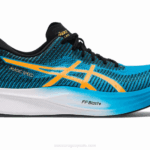 Asics velocidad mágica 2 zapatillas isla azul naranja pop