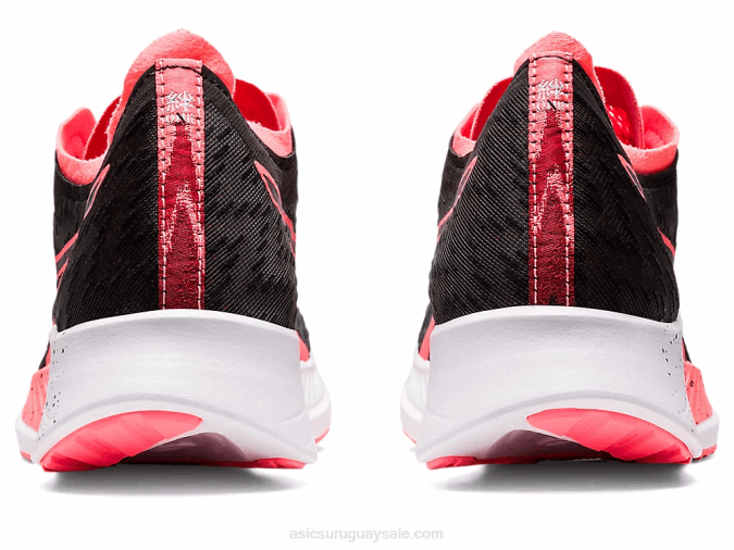 Asics velocidad mágica sneakers negro y coral ardiente - Image 5