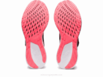Asics velocidad mágica sneakers negro y coral ardiente - Image 7