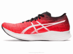 Asics Velocidad Mágica Zapatillas Amanecer Rojo y Blanco - Image 4