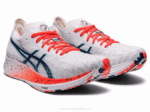 Asics velocidad mágica zapatillas blancas y azules - Image 2